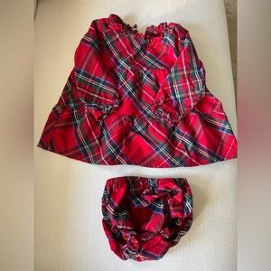 Vineyard Vines tartan plaid holiday dress